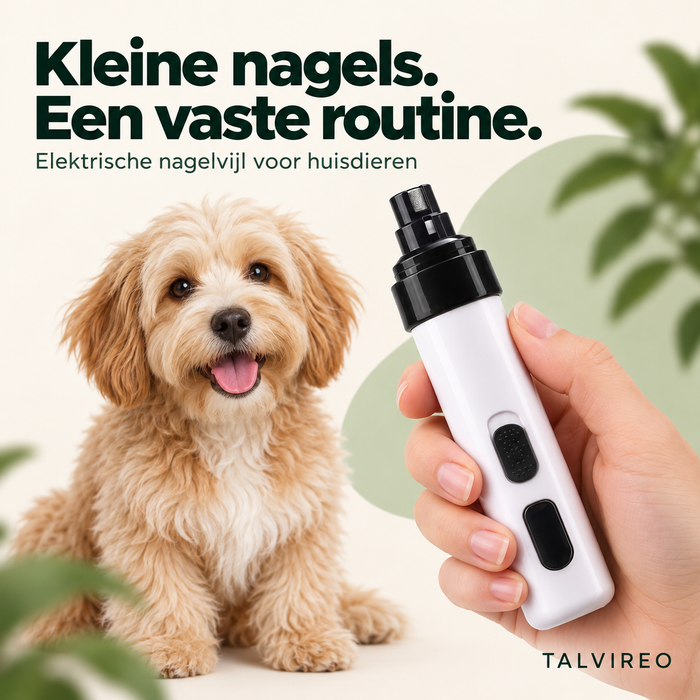 Elektrische nagelvijl voor huisdieren