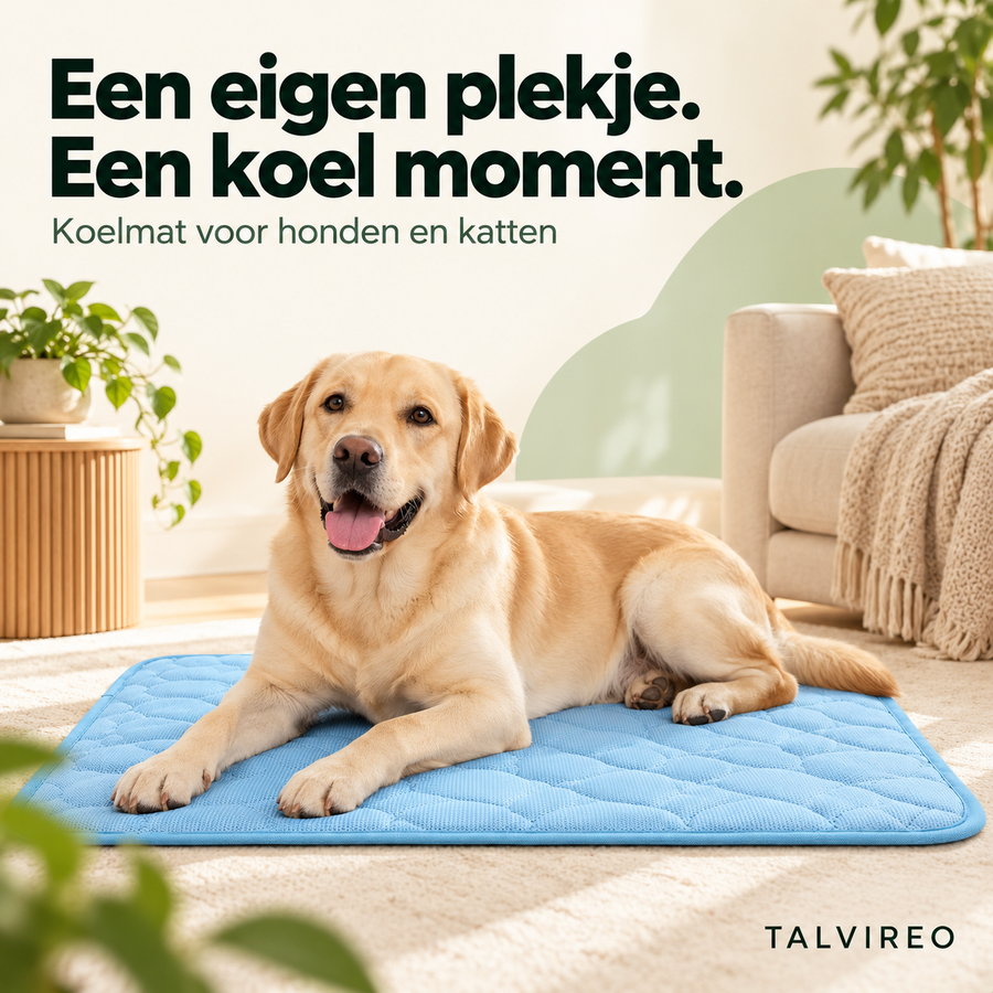 Koelmat voor honden en katten