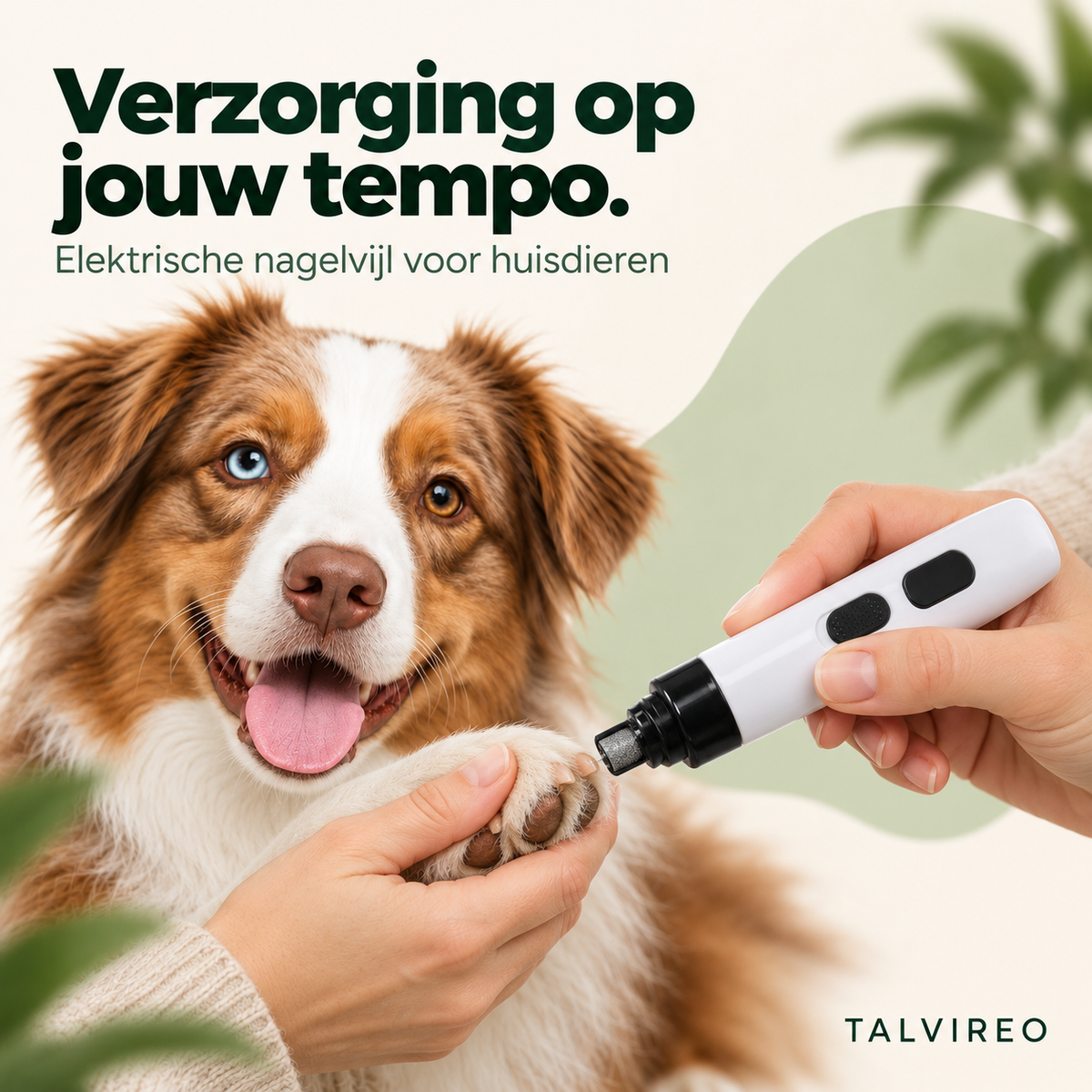Elektrische nagelvijl voor huisdieren