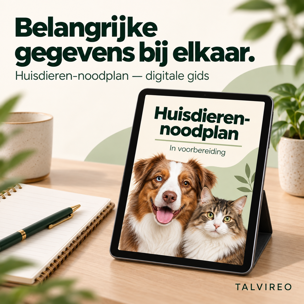 Huisdieren-noodplan – digitale gids
