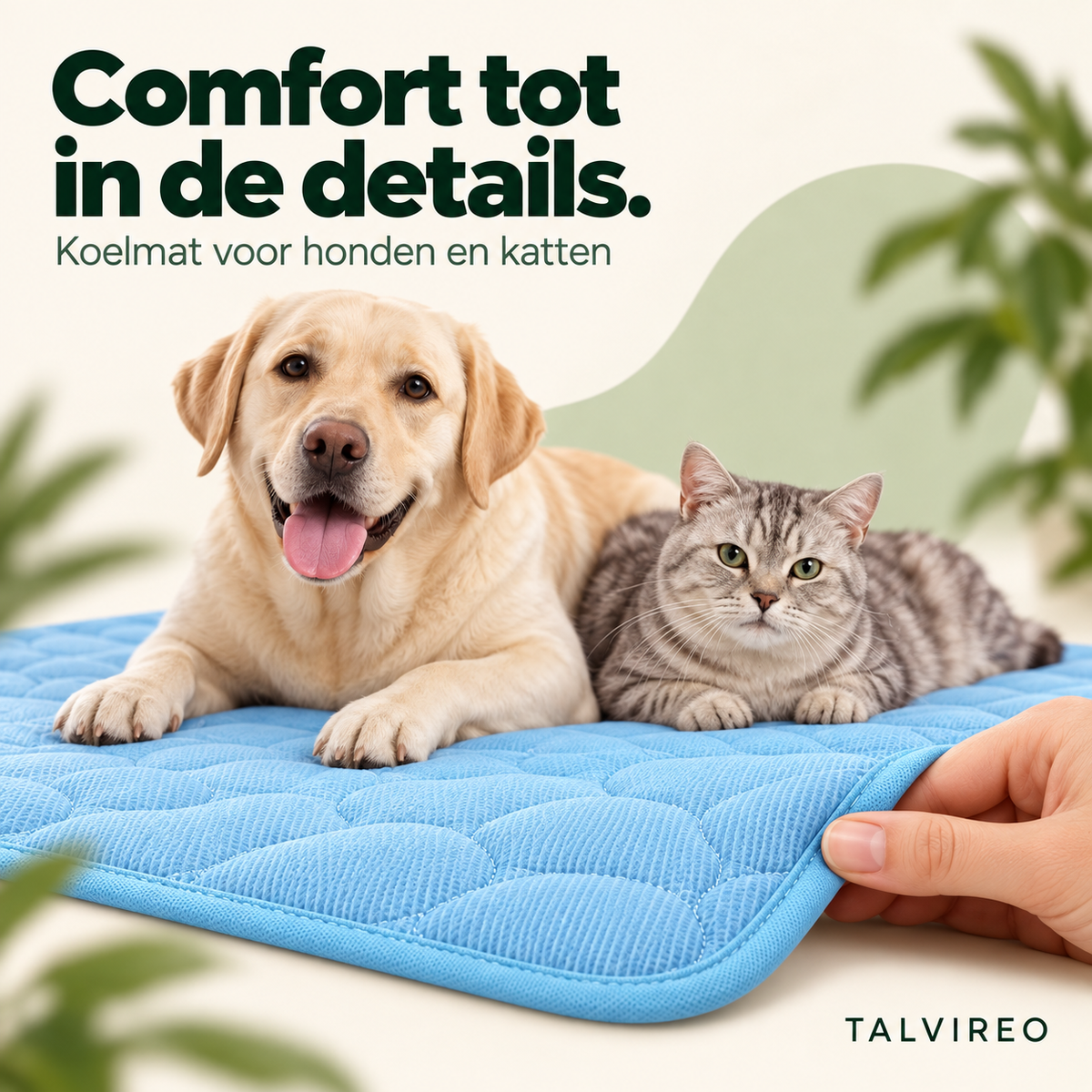 Koelmat voor honden en katten