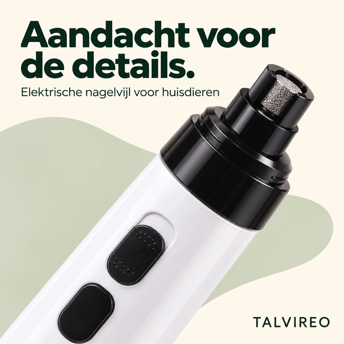 Elektrische nagelvijl voor huisdieren