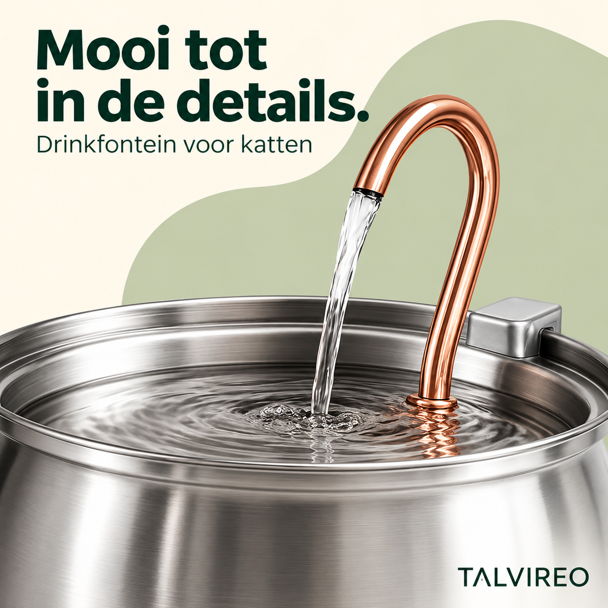 Drinkfontein voor katten