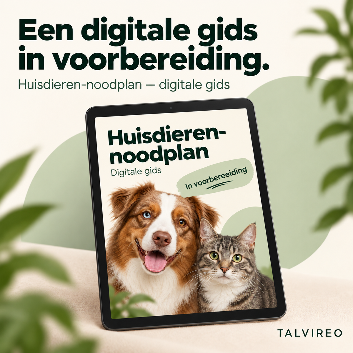 Huisdieren-noodplan – digitale gids