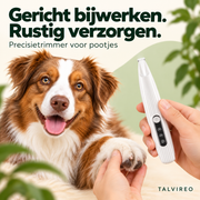 Witte pootjestrimmer met één scheerkop — Talvireo