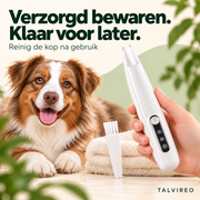 Witte pootjestrimmer met één scheerkop — Talvireo